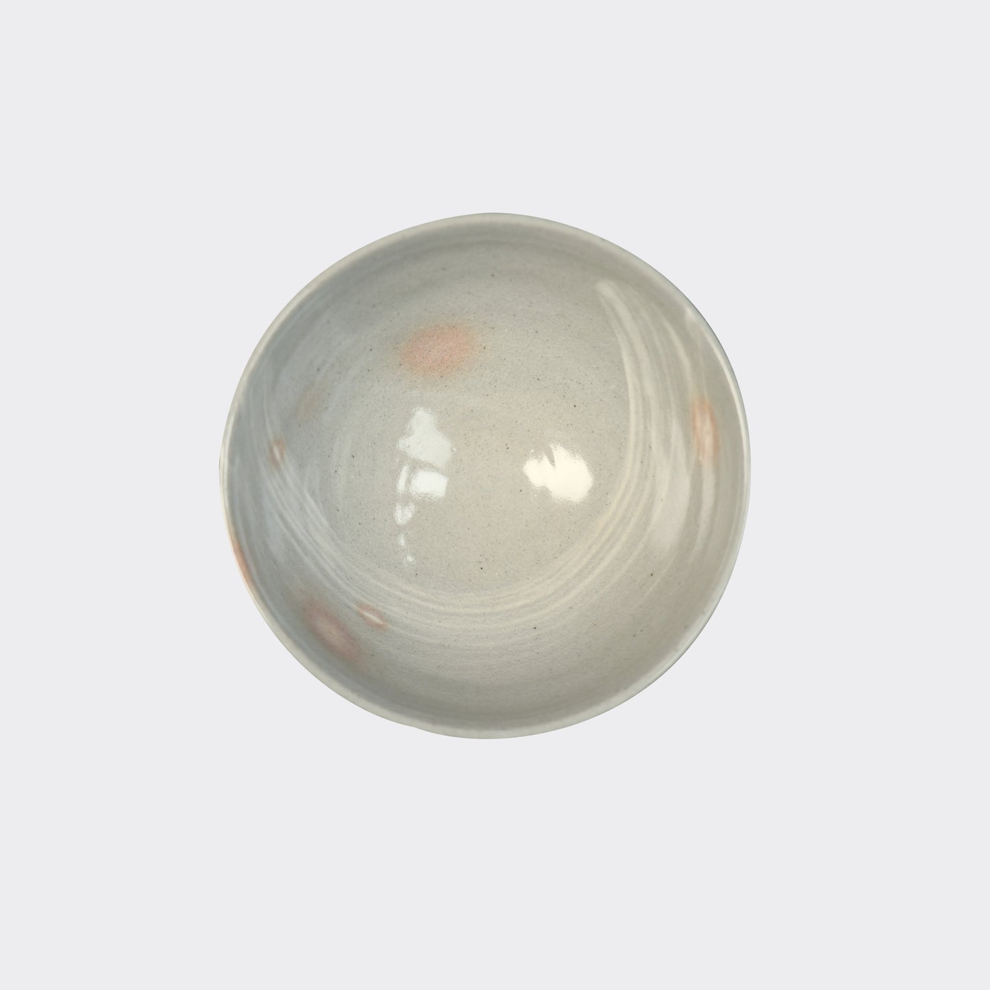 Suiseki Hakeme Rice Bowl by Takeshi Honda