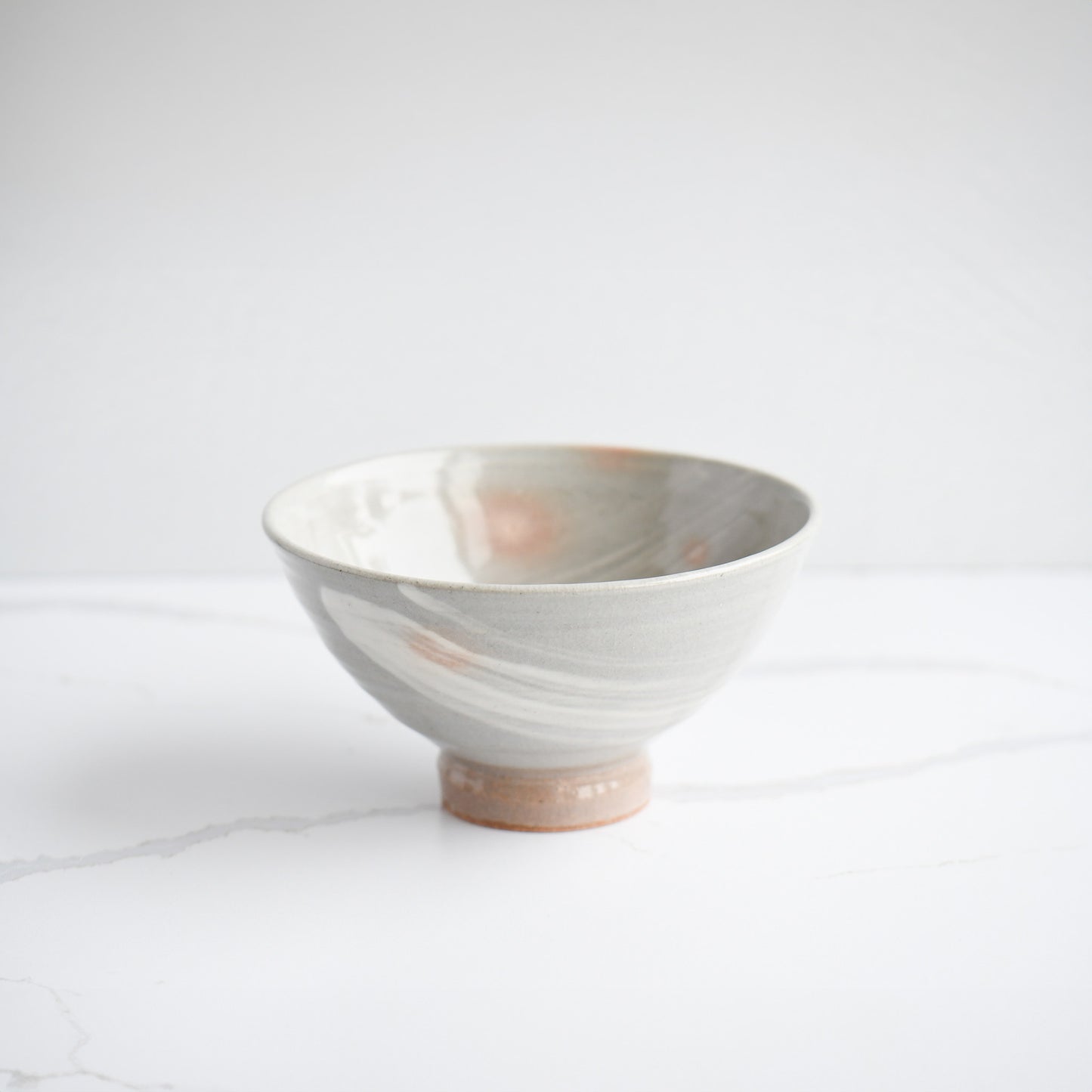 Suiseki Hakeme Rice Bowl by Takeshi Honda