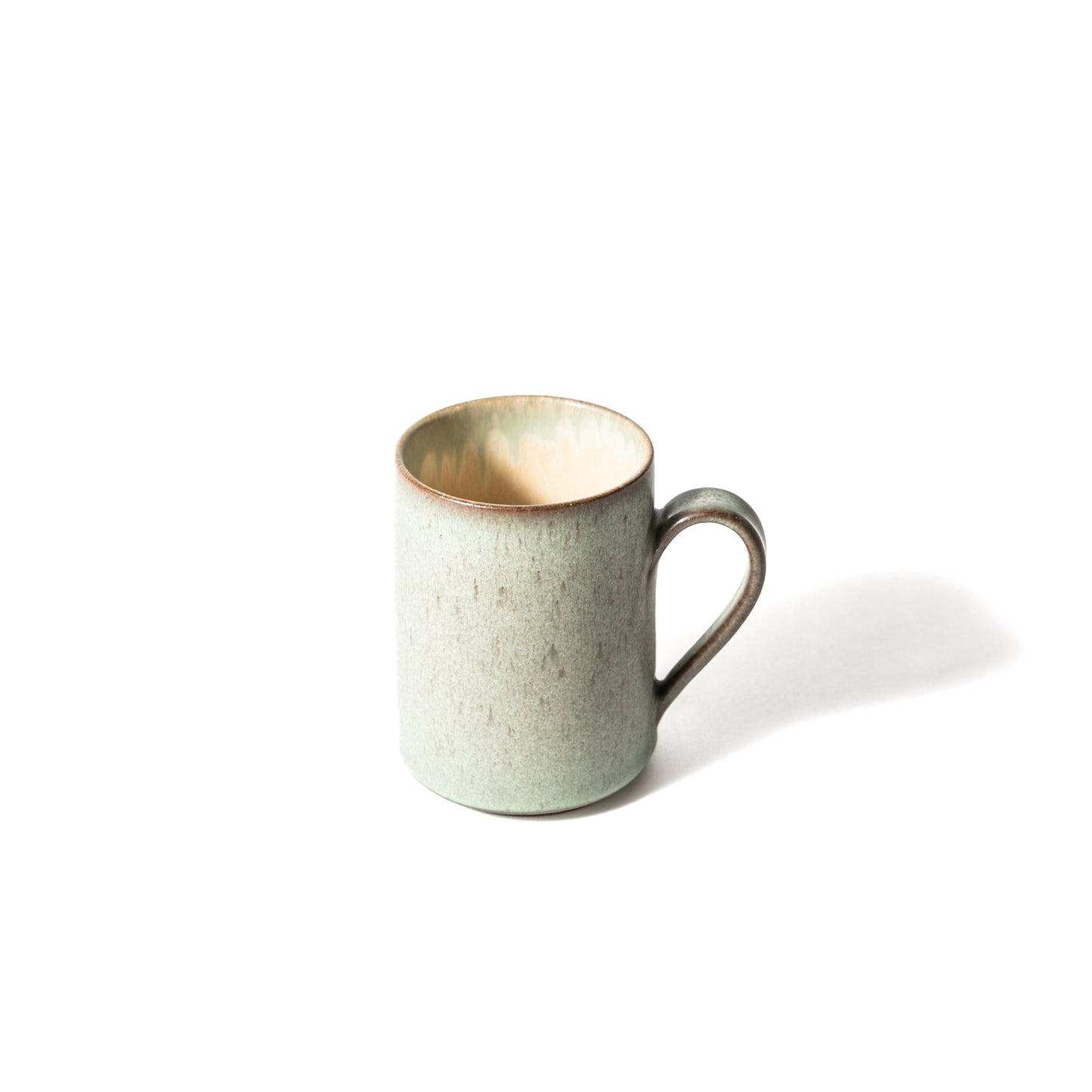Kanade Matte Opal Green 4-piece Dinnerware Set | Japanese Pottery