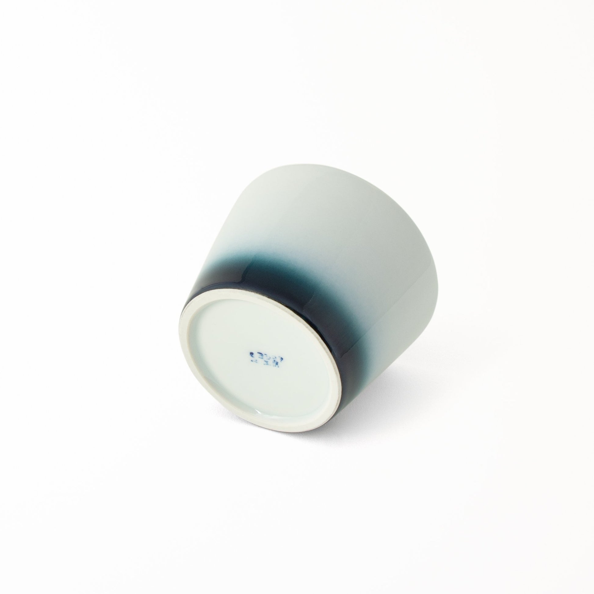 Modern Japanese ceramic Shima White small dessert bowl Takenishi’s Joshua Blue Studio signature 